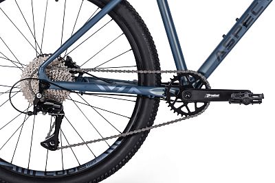 Превью  Велосипед ASPECT Nickel Pro 27.5 Серо-Синий (2025)